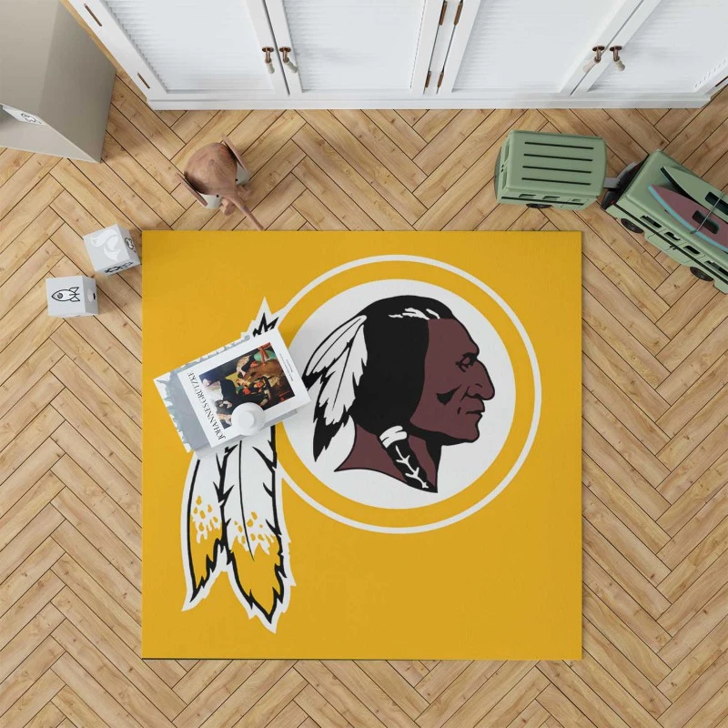 Professional Nfl Club Washington Redskins Rug