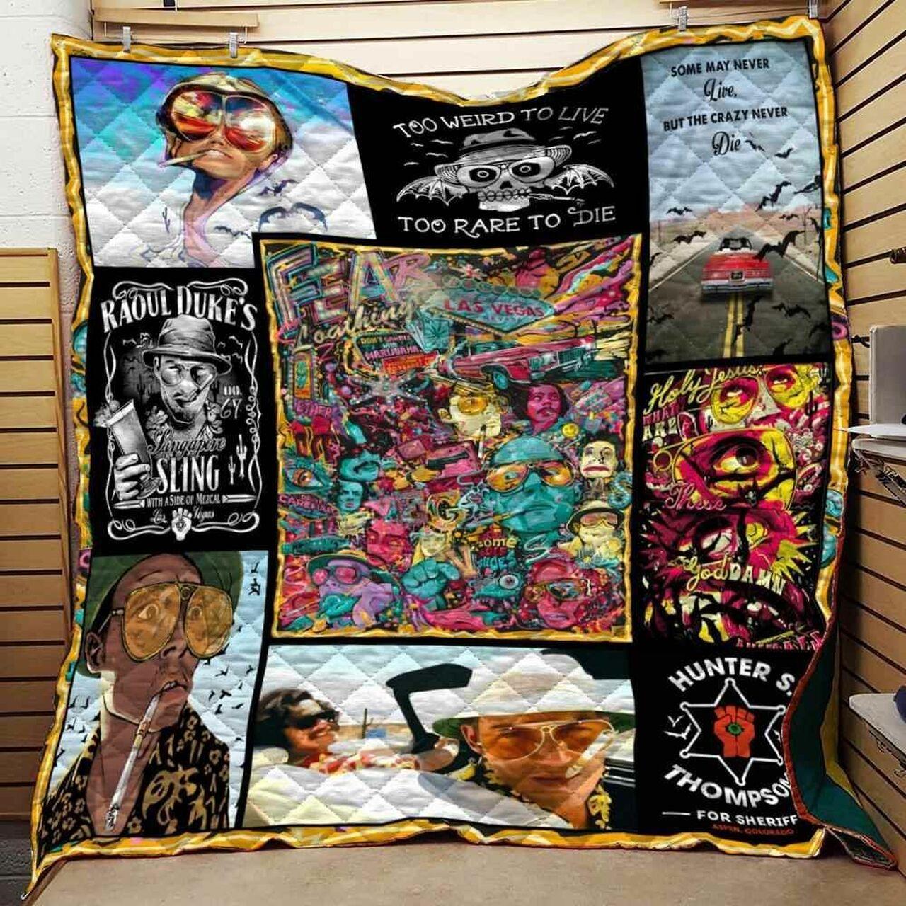 Fear And Loathing In V Blanket Th10072019 Quilt
