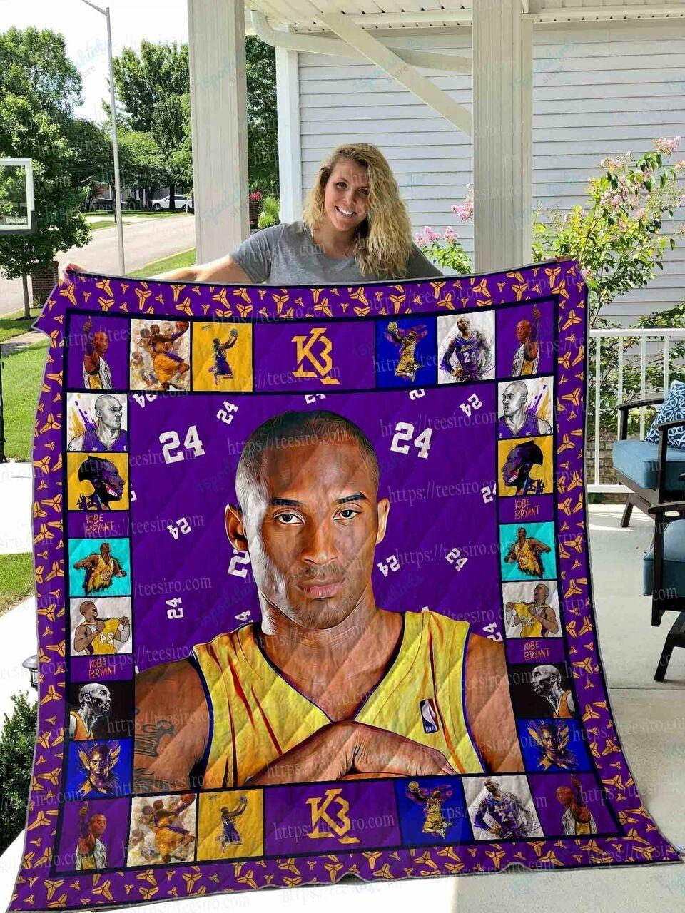 Kobe Bryant Quilt Blanket