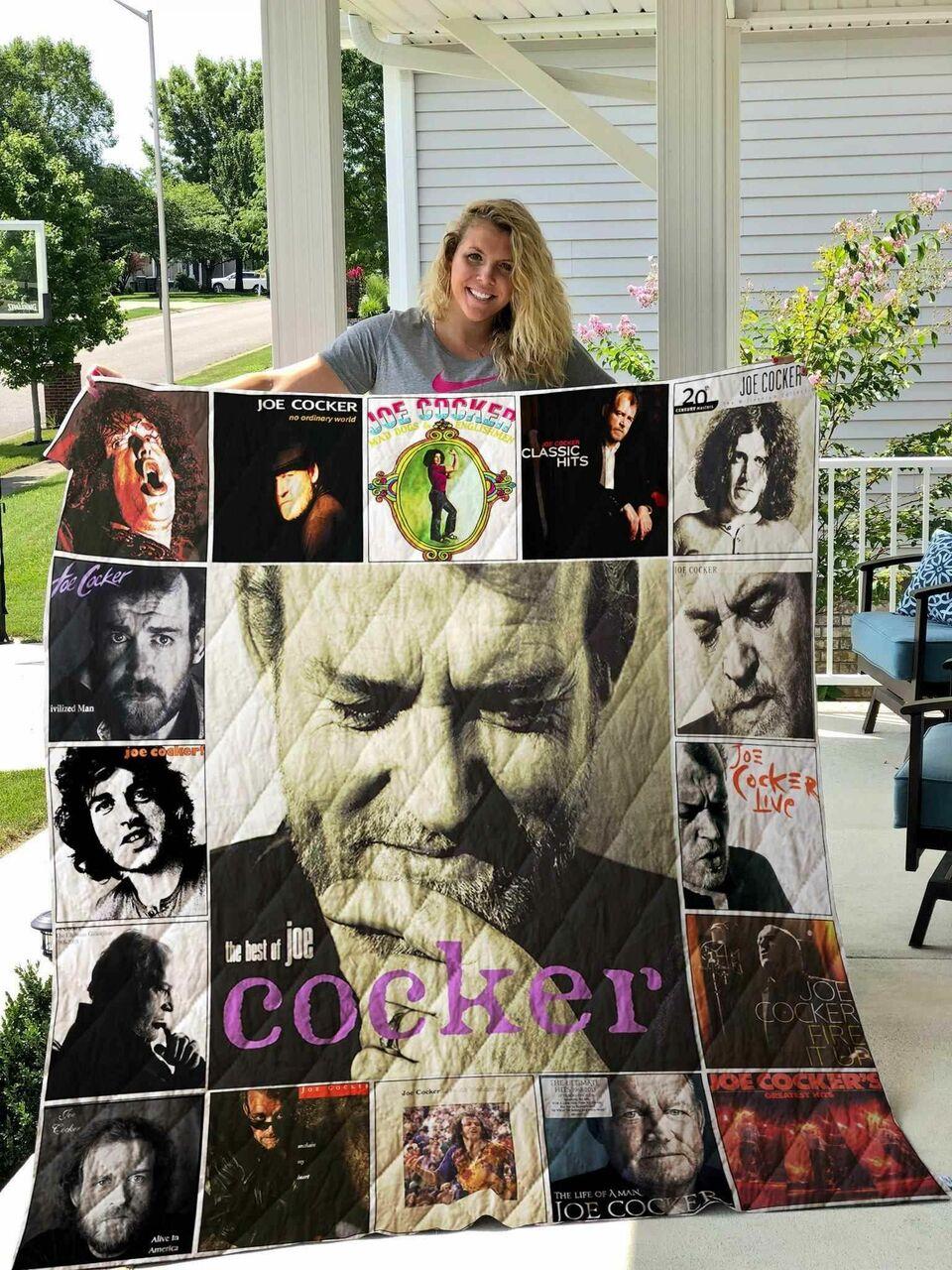 Joe Cocker Blanket Th1909 Quilt