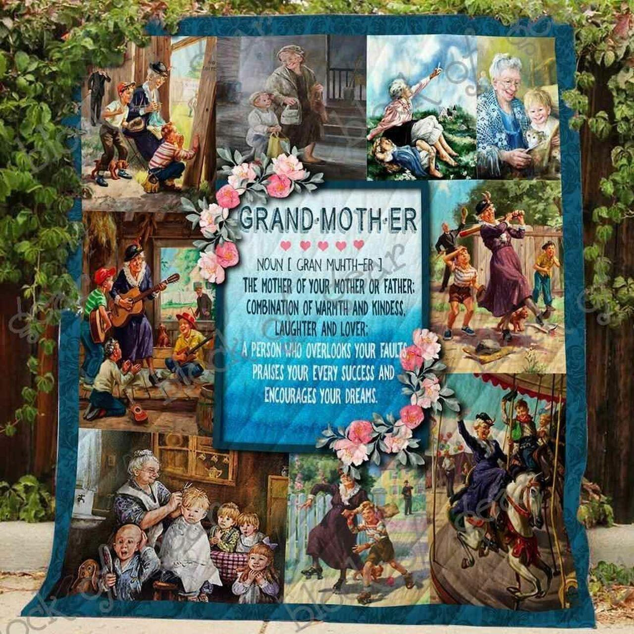 I Love My Grandma Blanket Kc1307 Quilt