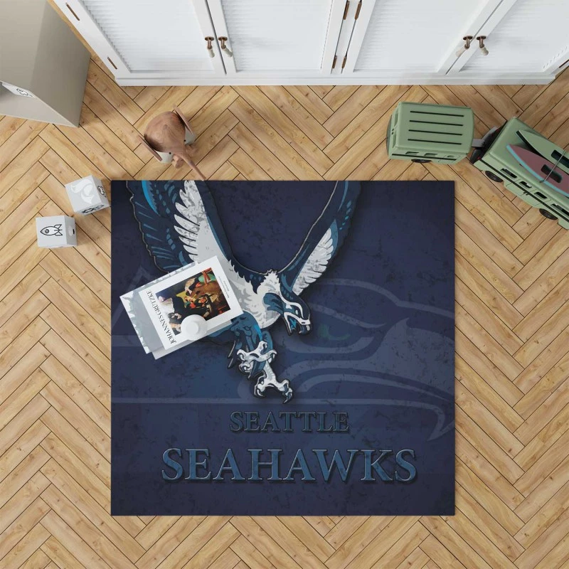 Seattle Seahawks Nfl Football Club Rug