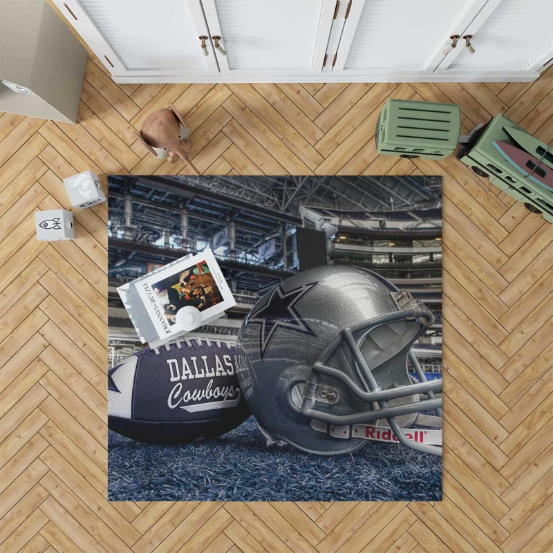 Energetic Nfl Football Club Dallas Cowboys Rug