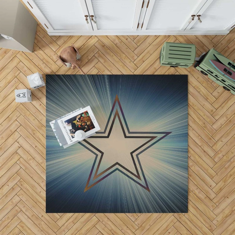 Dallas Cowboys Popular Nfl Football Team Rug