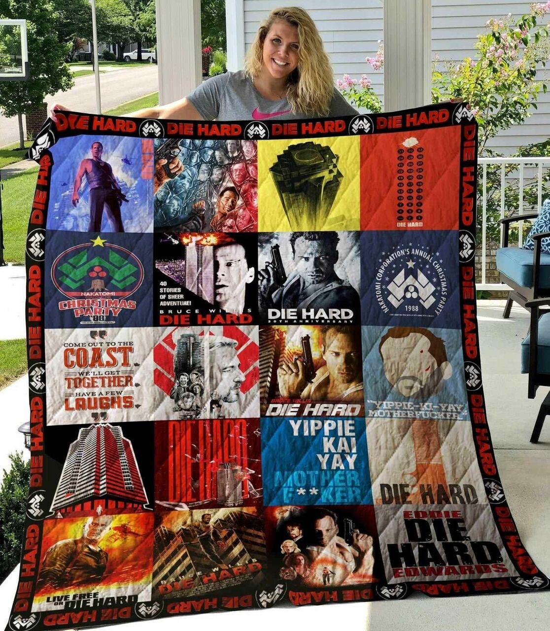 Die Hard Blanket Th1607 Quilt