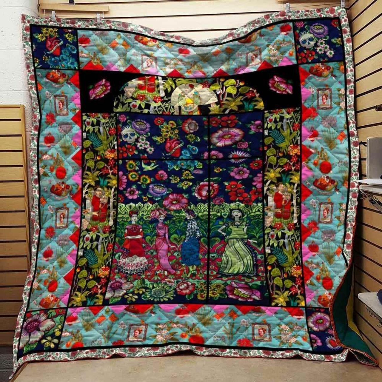 Frida Kahlo Blanket Th1807 Quilt