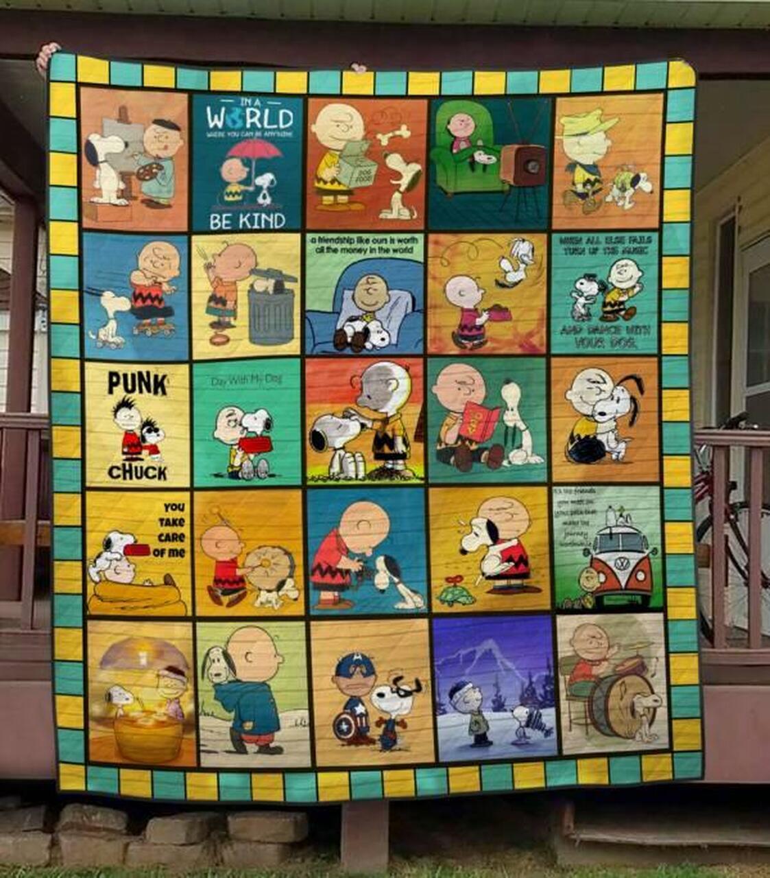 Snoopy Quilt Blanket Hvt310535 Quilt
