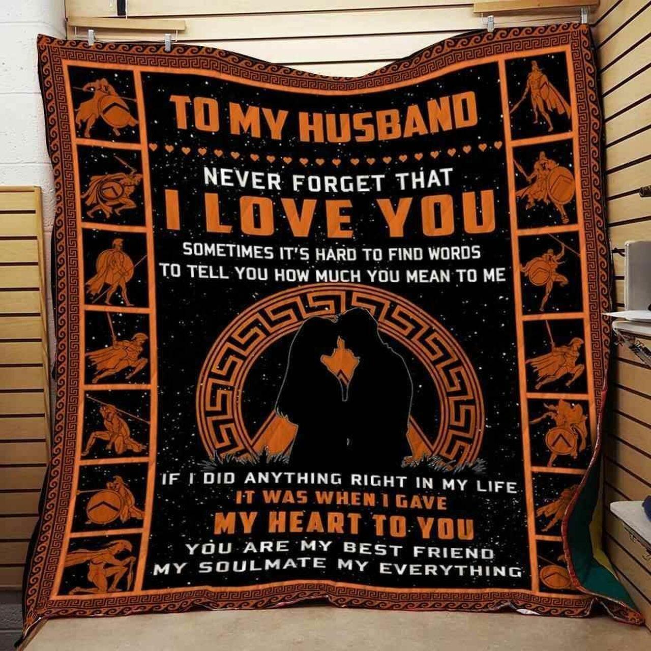 To Myband I Love You Blanket Th0907 Quilt