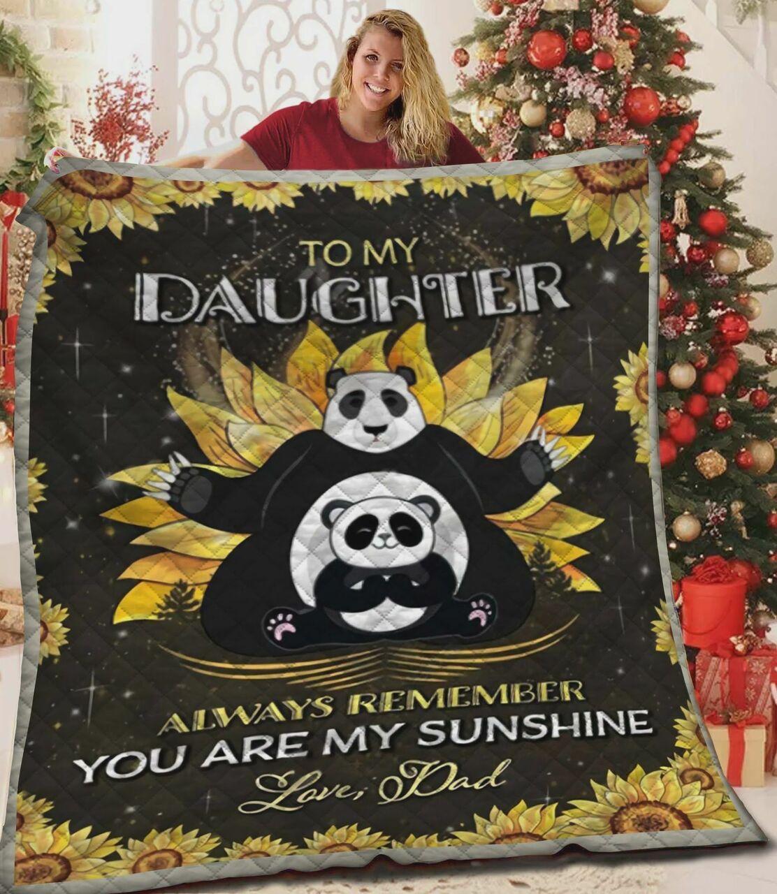 Panda You Are unshine Quilt Blanket Greattomized Blanket G For Birthday C Thgiving