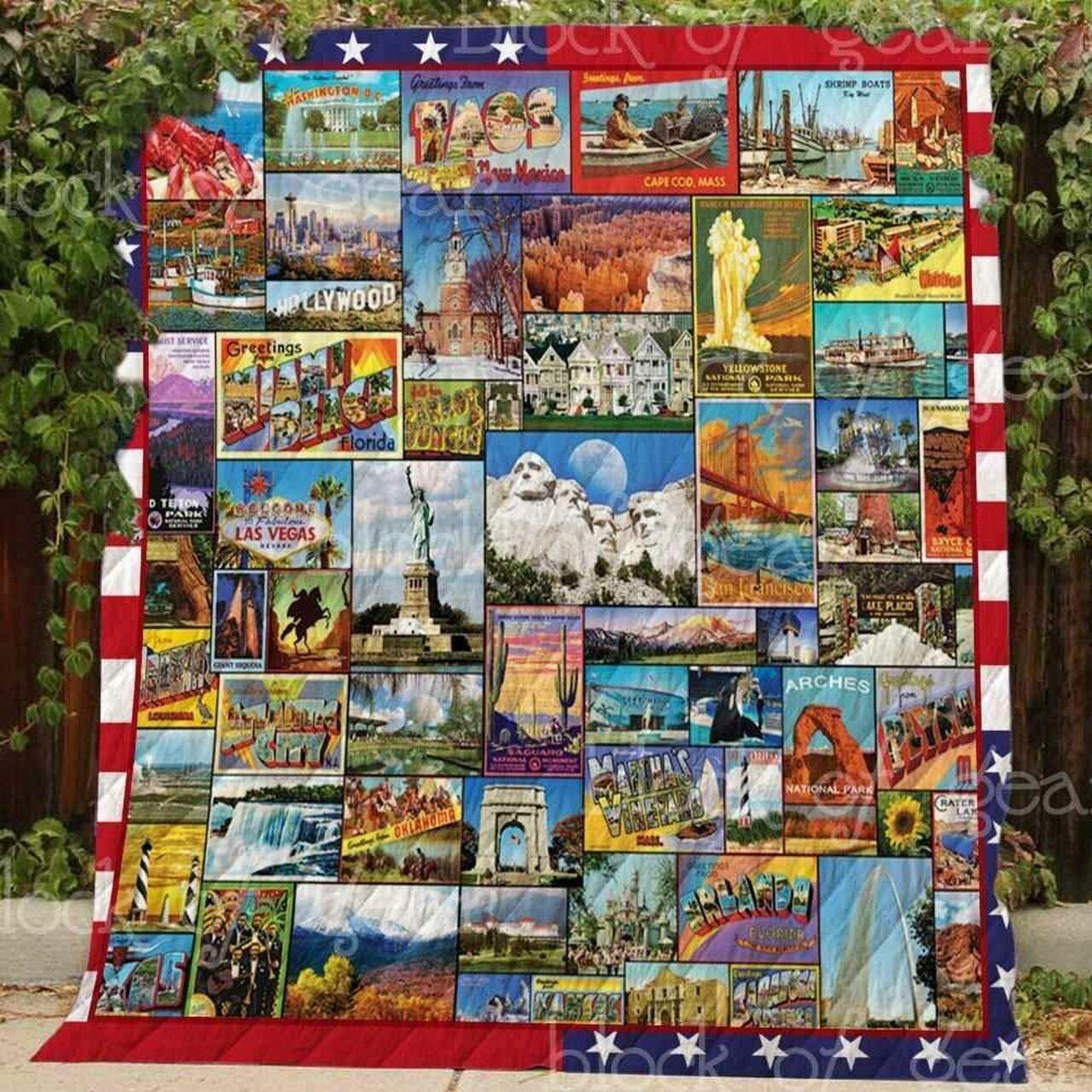 American Pride Blanket Kc1807 Quilt
