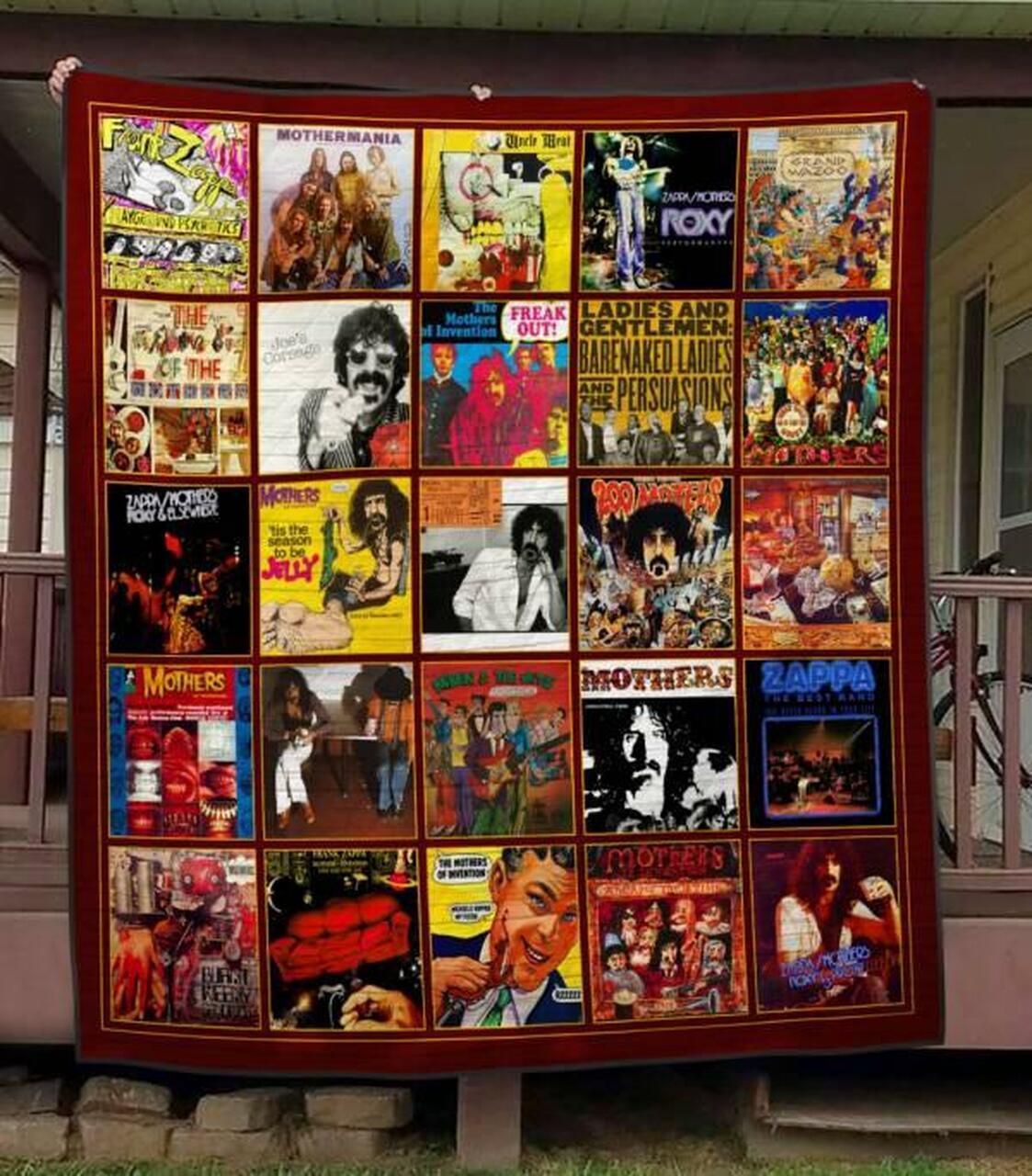 Frank Zappa Quilt Blanket Hvt030607 Quilt