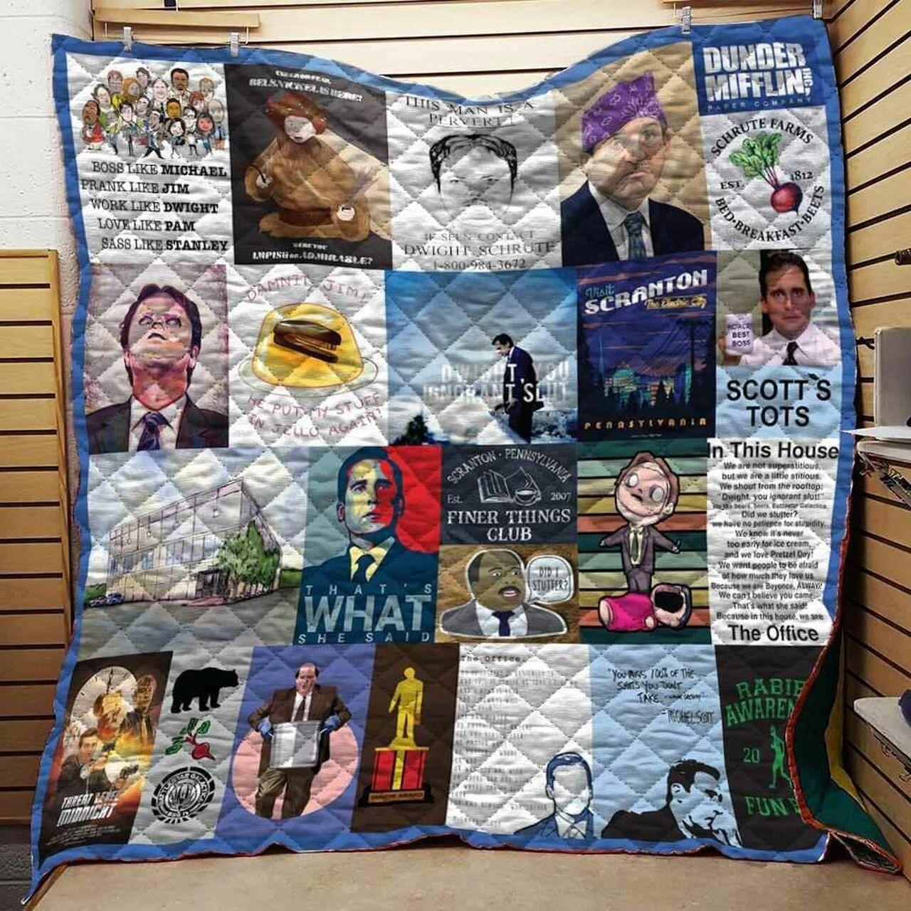 The Office Qu Blanket Th10072019 Quilt