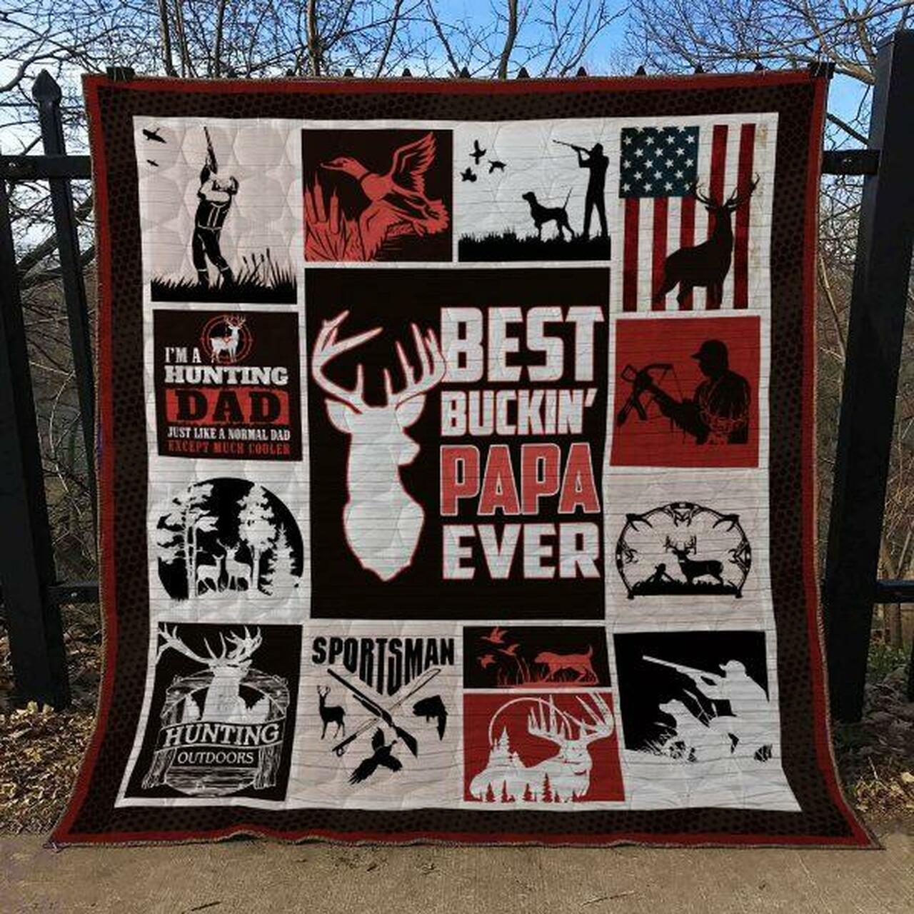 Hunting Quilt Blanket Ver 47 Quilt