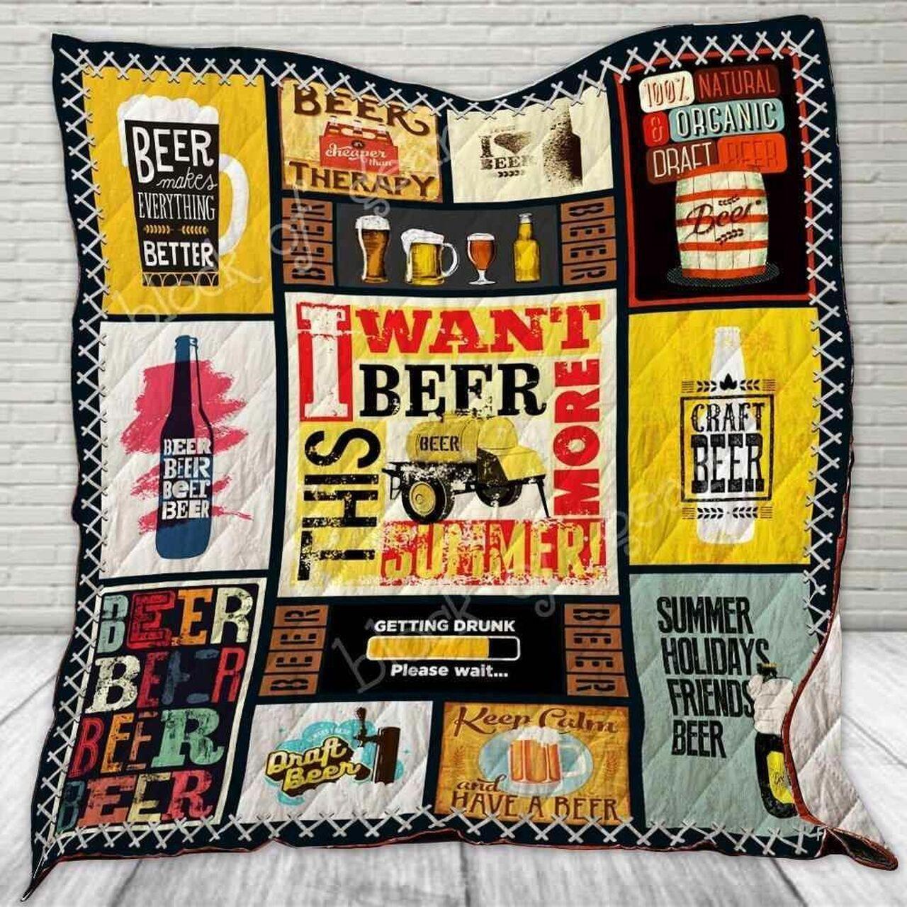 More Beer Blanket Kc1307 Quilt