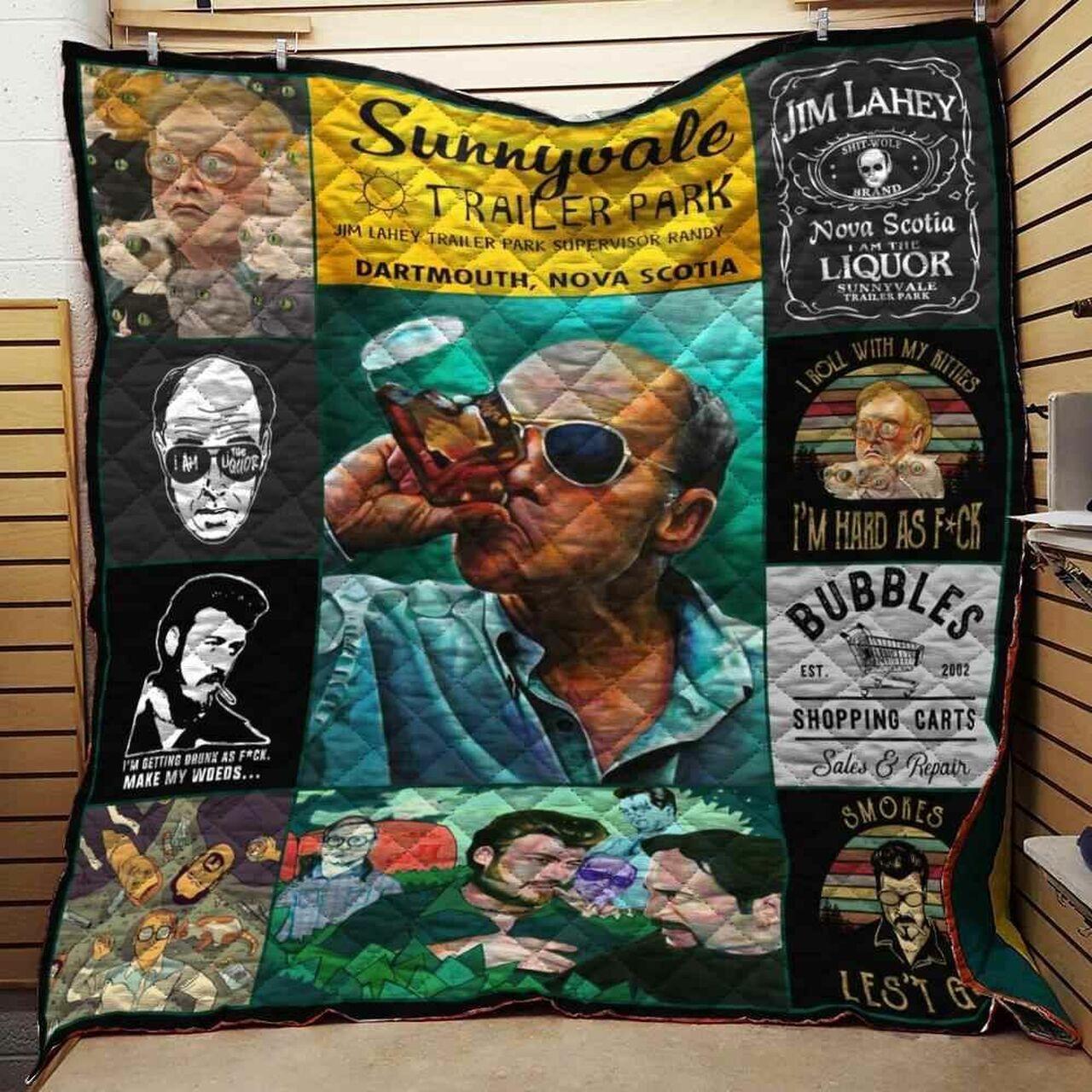 Trailer Park Collage Blanket Th0907 Quilt