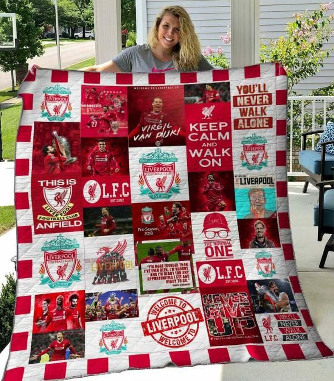 Liverpool Quilt Blanket B020608 Quilt