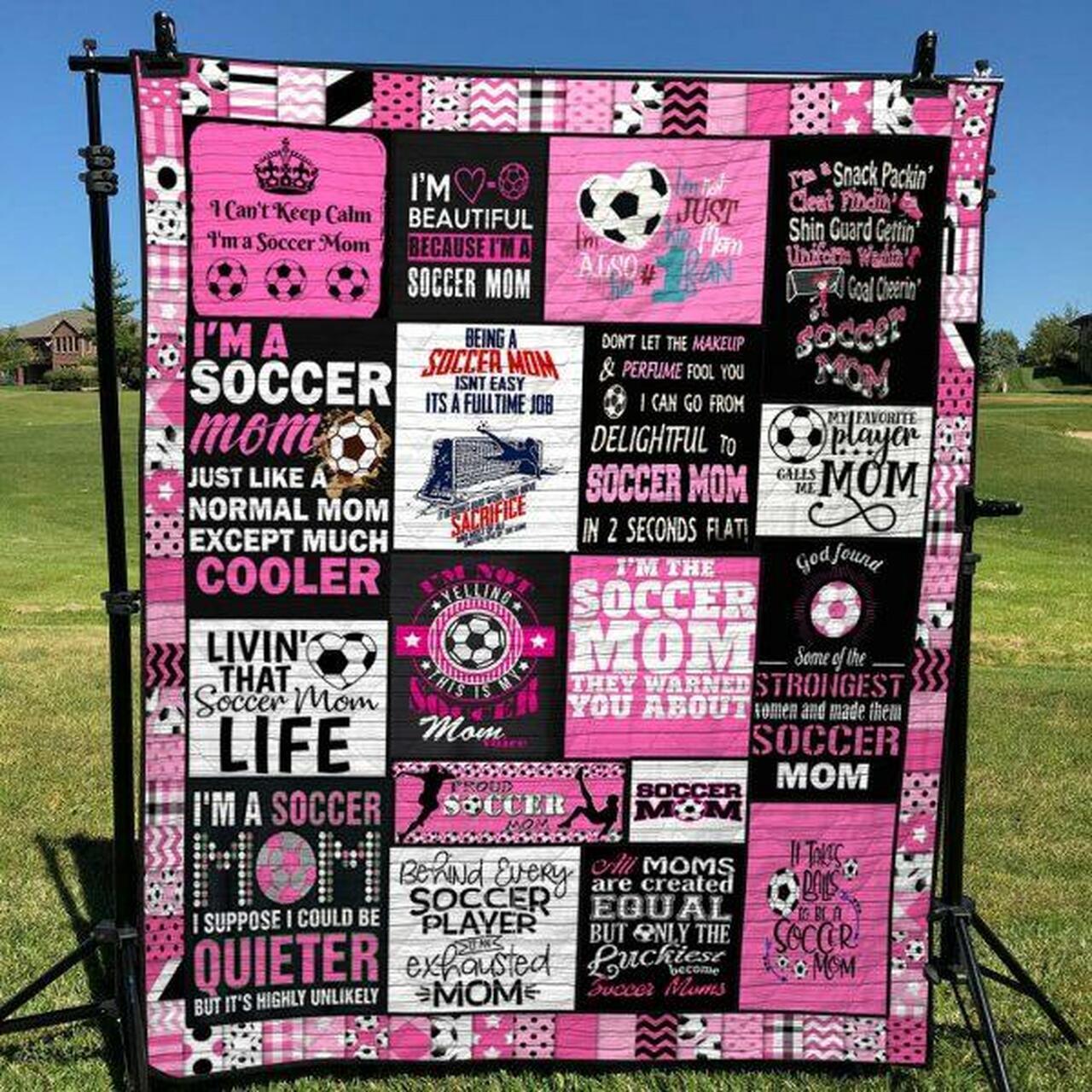 Soccer Mom Quilt Blanket Yct8 Quilt
