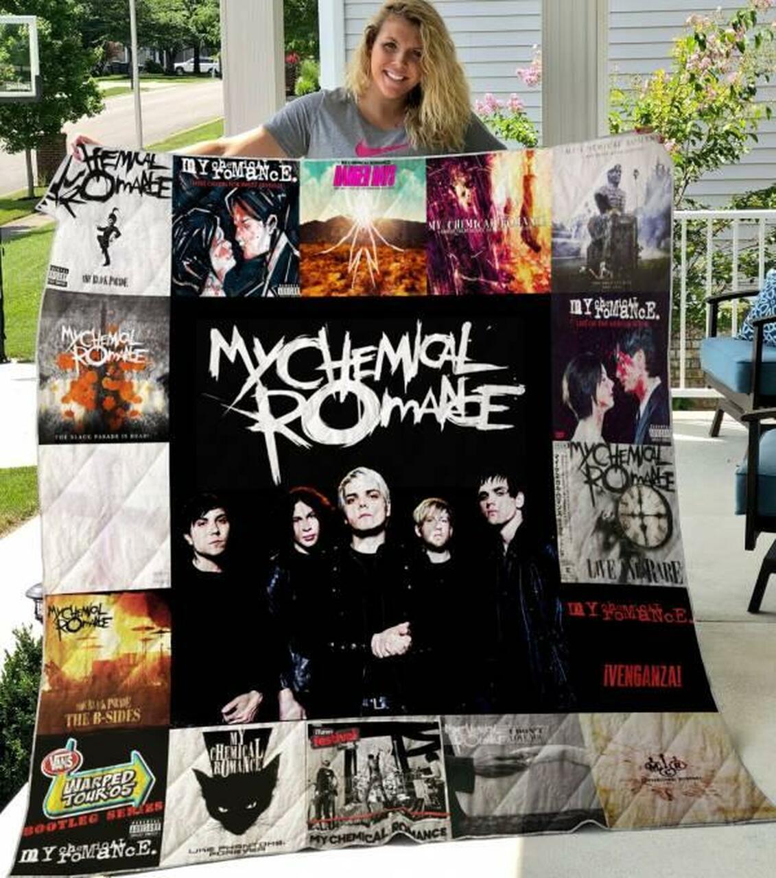 My Chemical Romance Quilt Blanket Limited Quilt Blanket