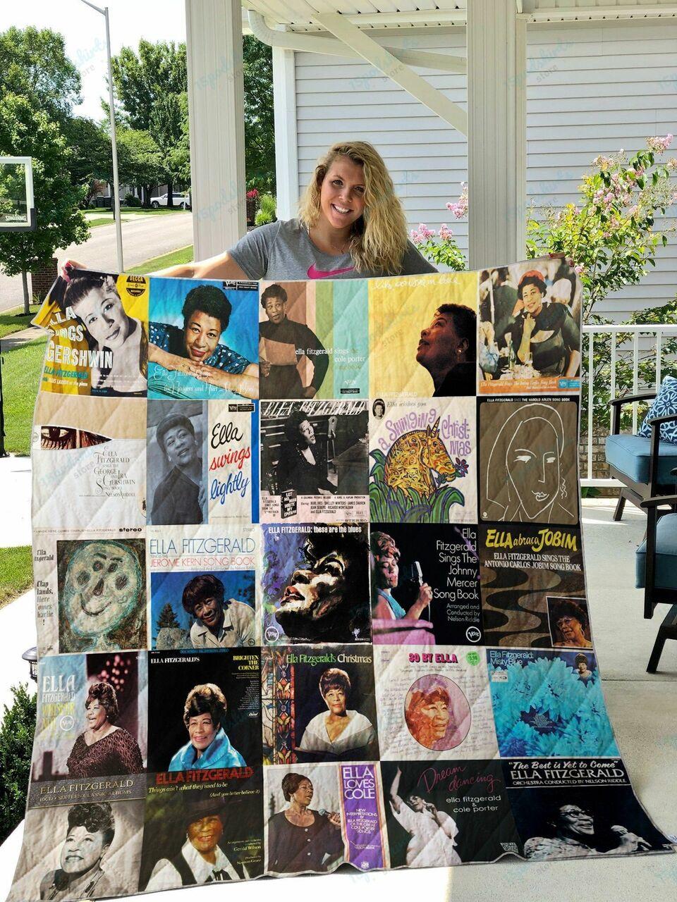 Ella Fitzgerald Quilt Blanket