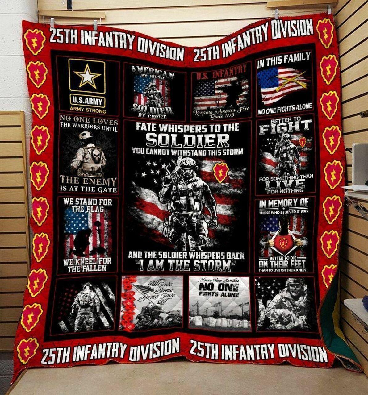Proud Veteran Quilt Blanket