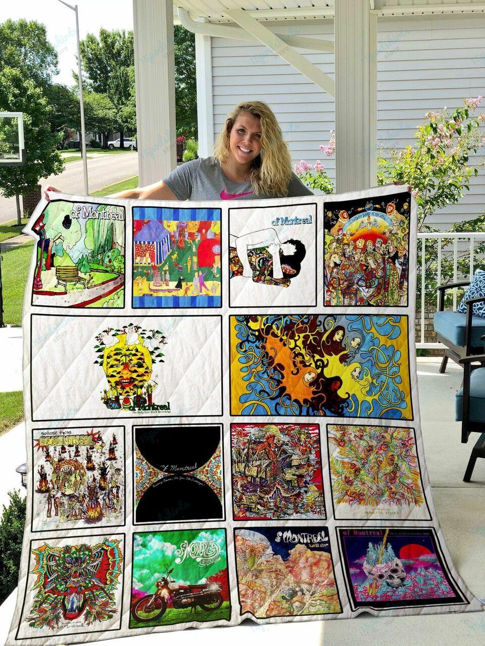Of Montreal Quilt Blanket