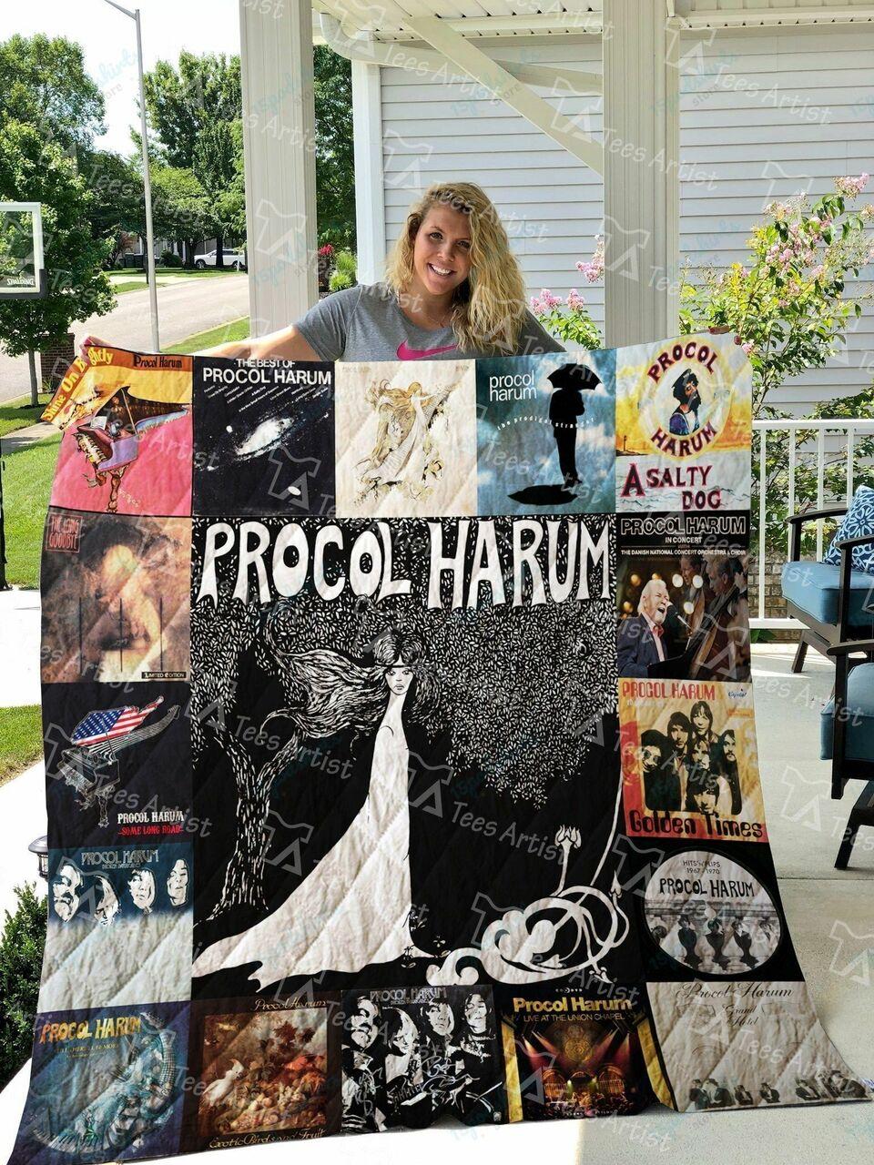 Procol Harum Quilt Blanket 01609