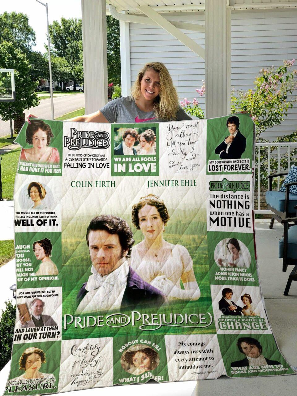 Pride And Prejudice Quilt Blanket For Ver 17