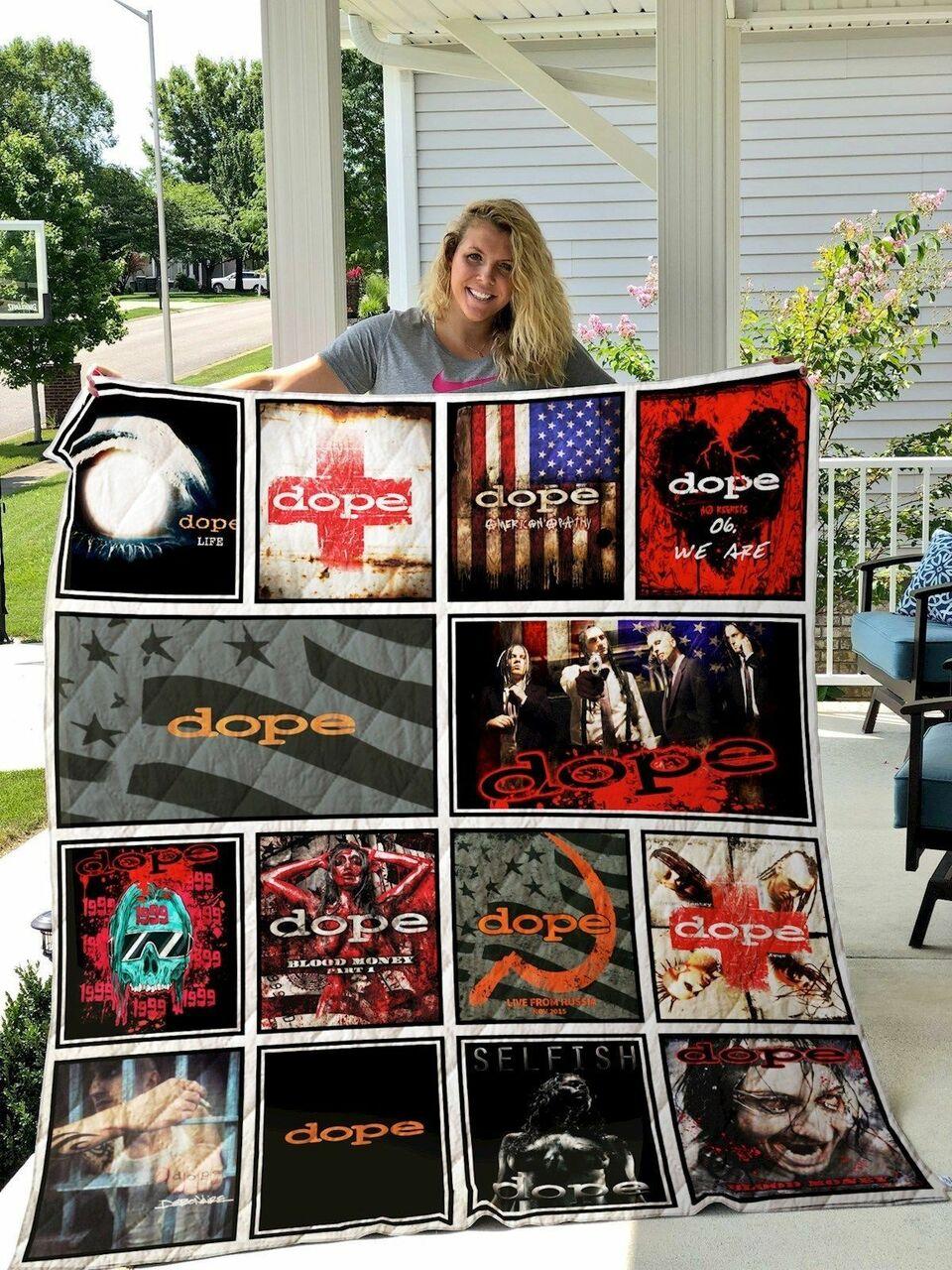 Dope Quilt Blanket