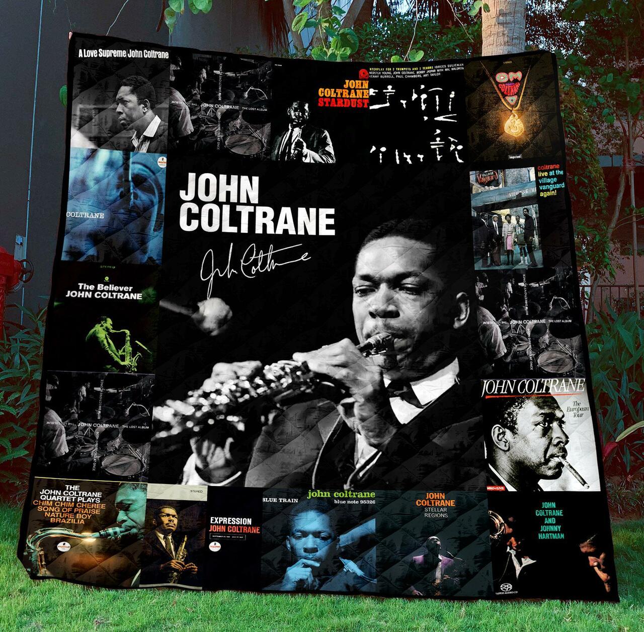 Joco Tml310710 John Coltrane Quilt Blanket Quilt