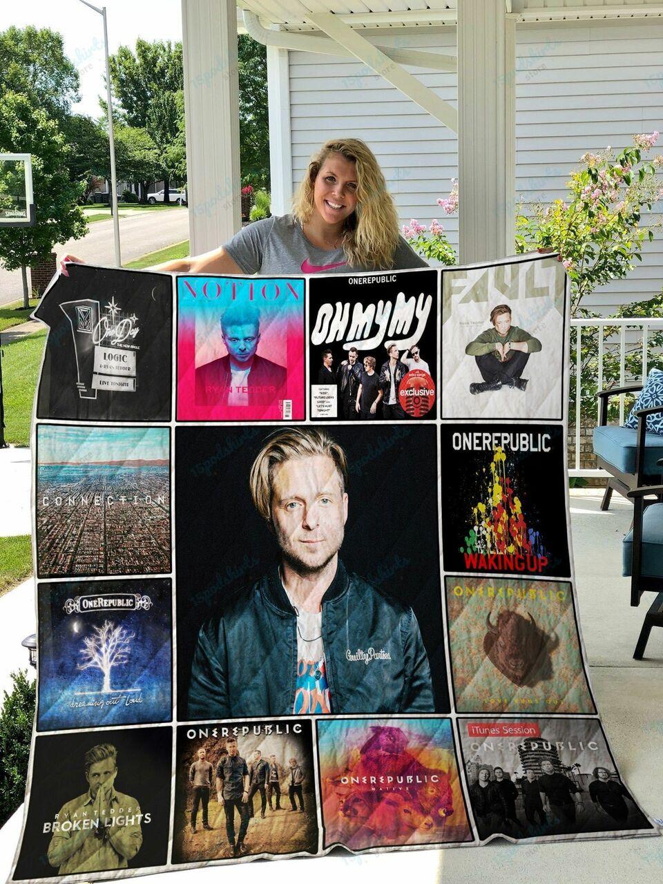 Ryan Tedder Quilt Blanket