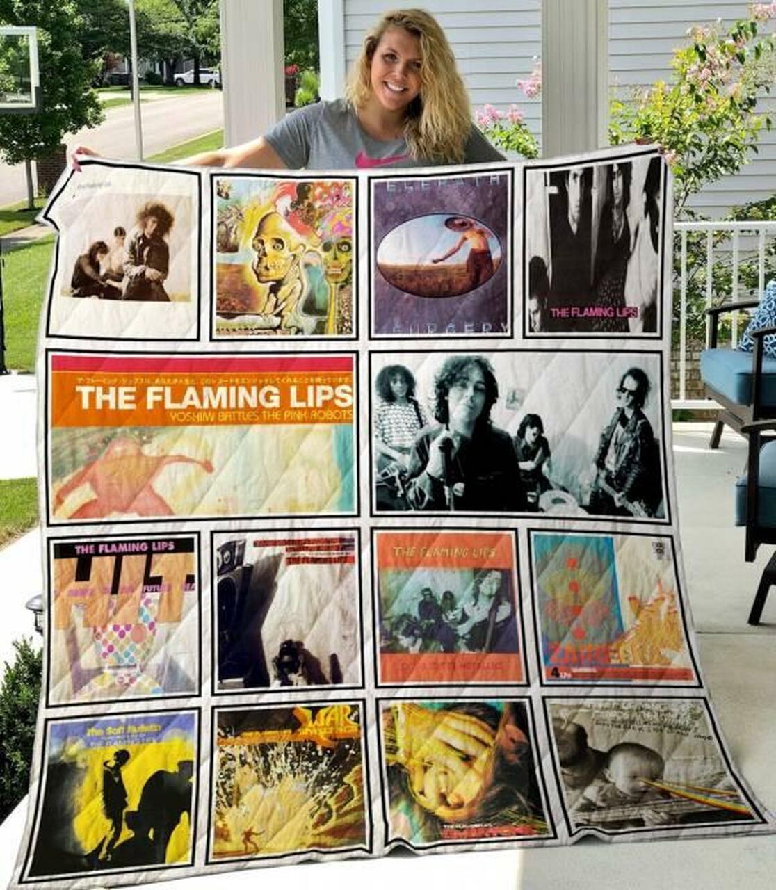 The Flaming Quilt Blanket Limited Quilt Blanket