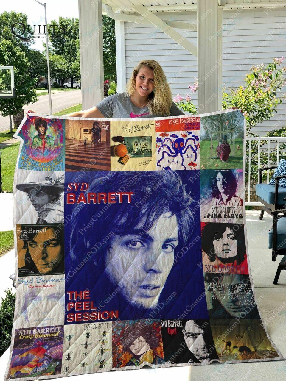 Syd Barrett Al Quilt Blanket For Ver 17