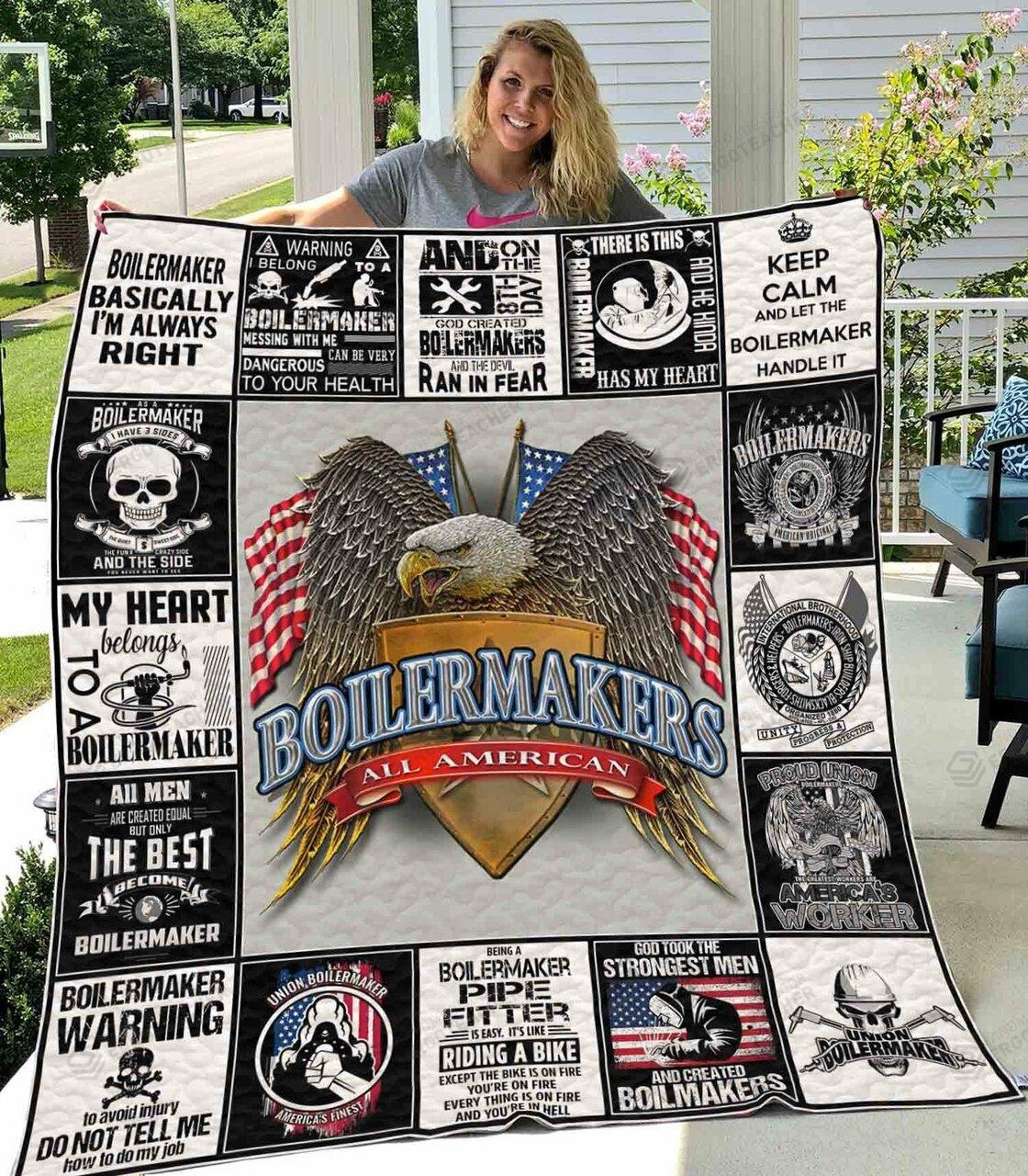 Union Boilerma Quilt-Blanket