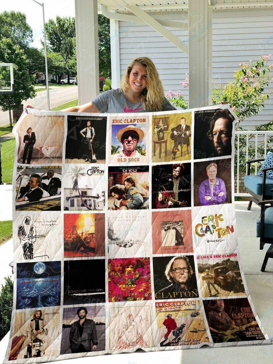 Eric Clapton Quilt Blanket 01026