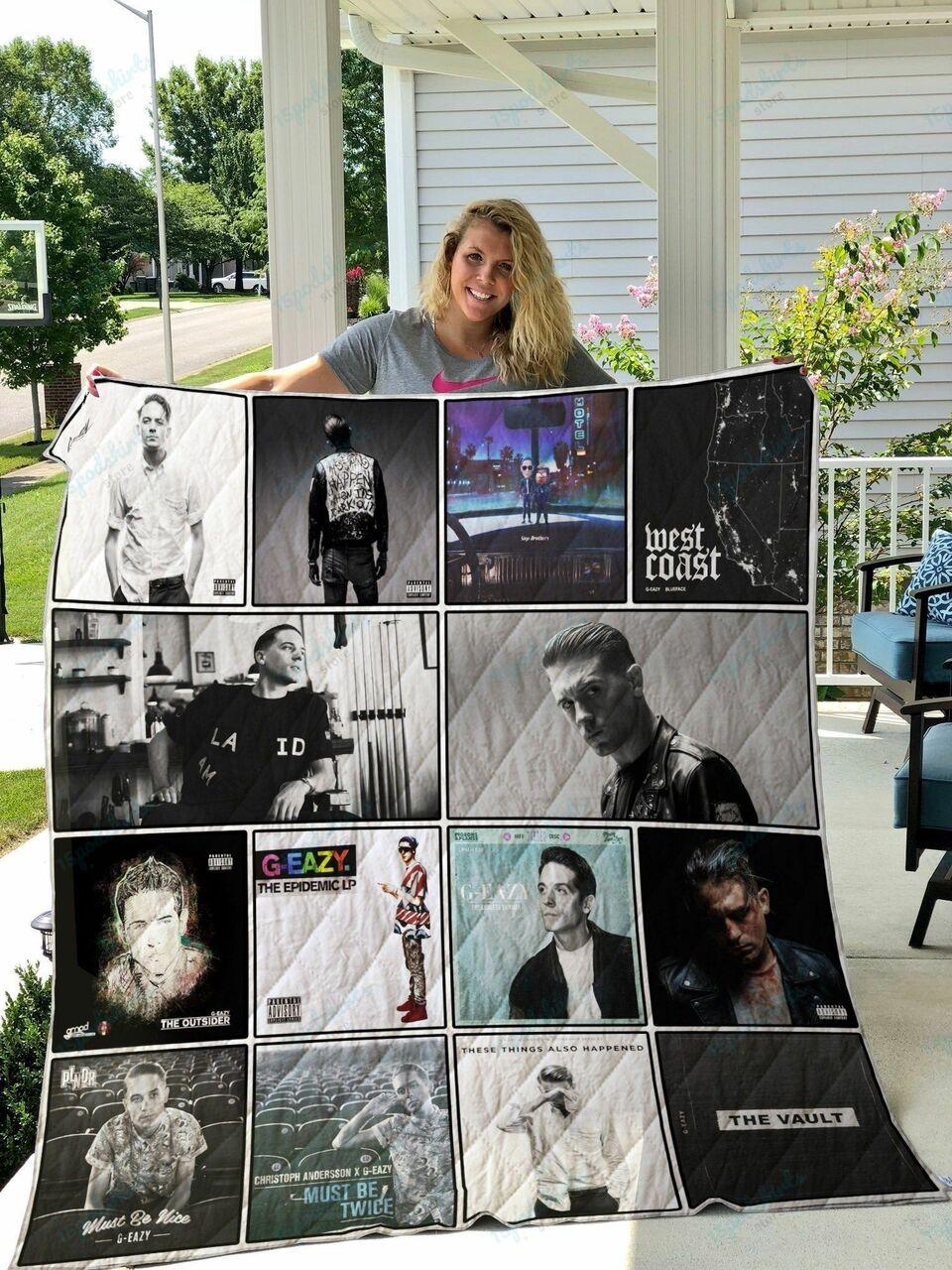 G Eazy Quilt Blanket