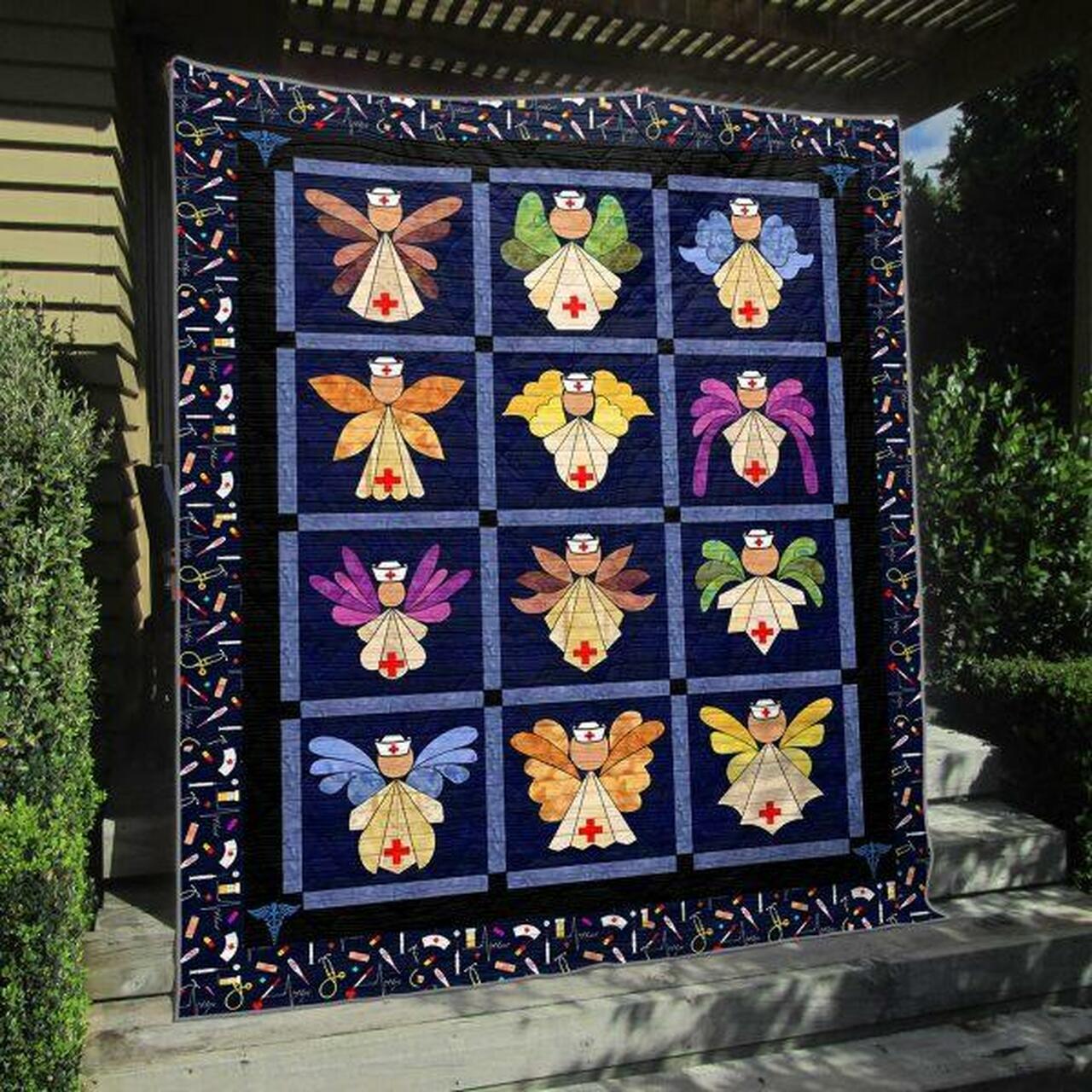 e An Quilt Blanket Vd14 Quilt