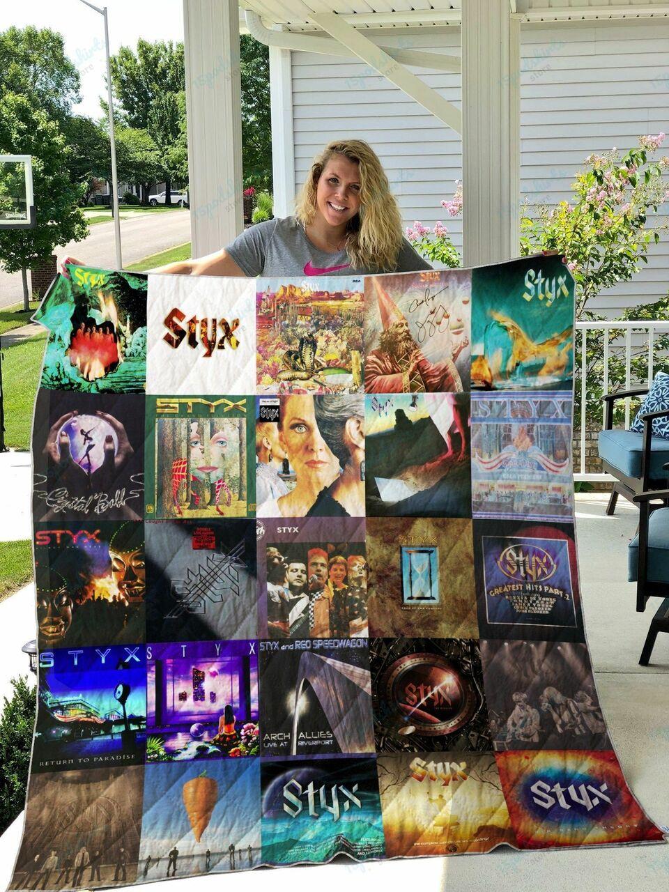 Styx 2 Quilt Blanket