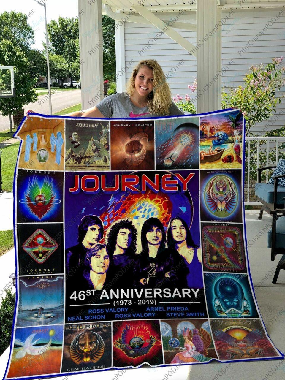 H Journey Quilt Blanket