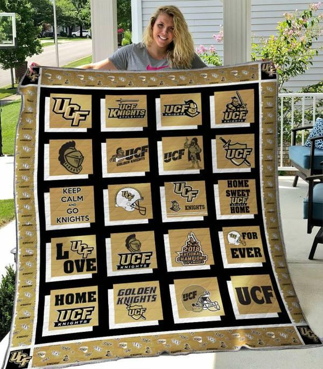 Ucf Kni Quilt Blanket B030630 Quilt