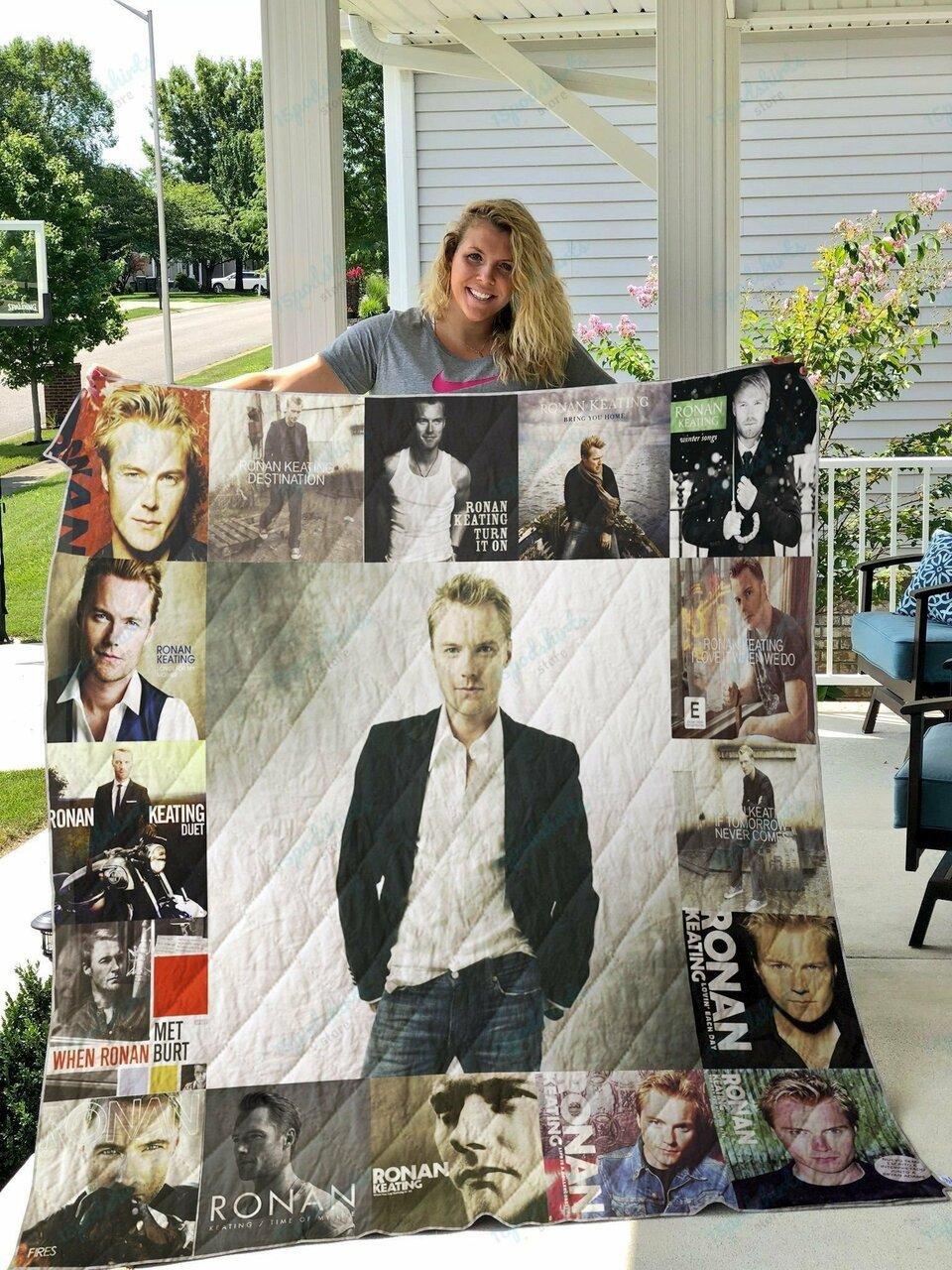 Ronan Keating Quilt Blanket