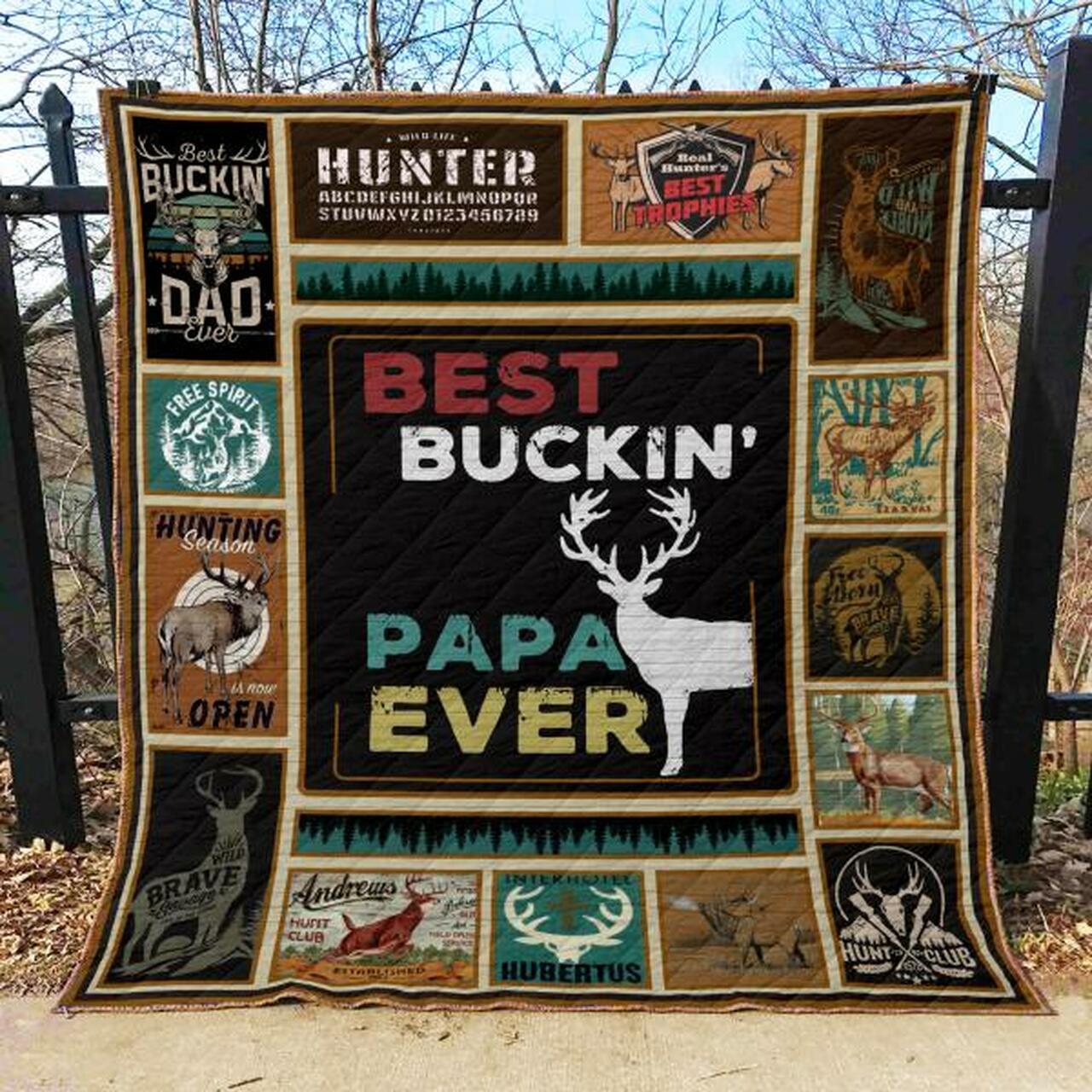 Hunting Quilt Blanket Ver 55 Quilt