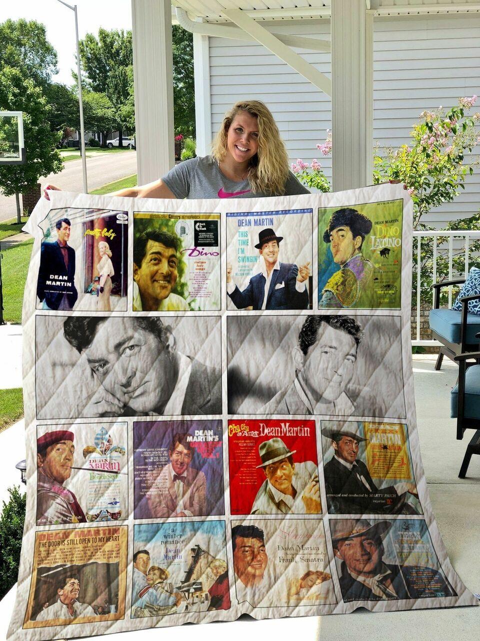 Dean Martin Al Quilt Blanket Ver 14