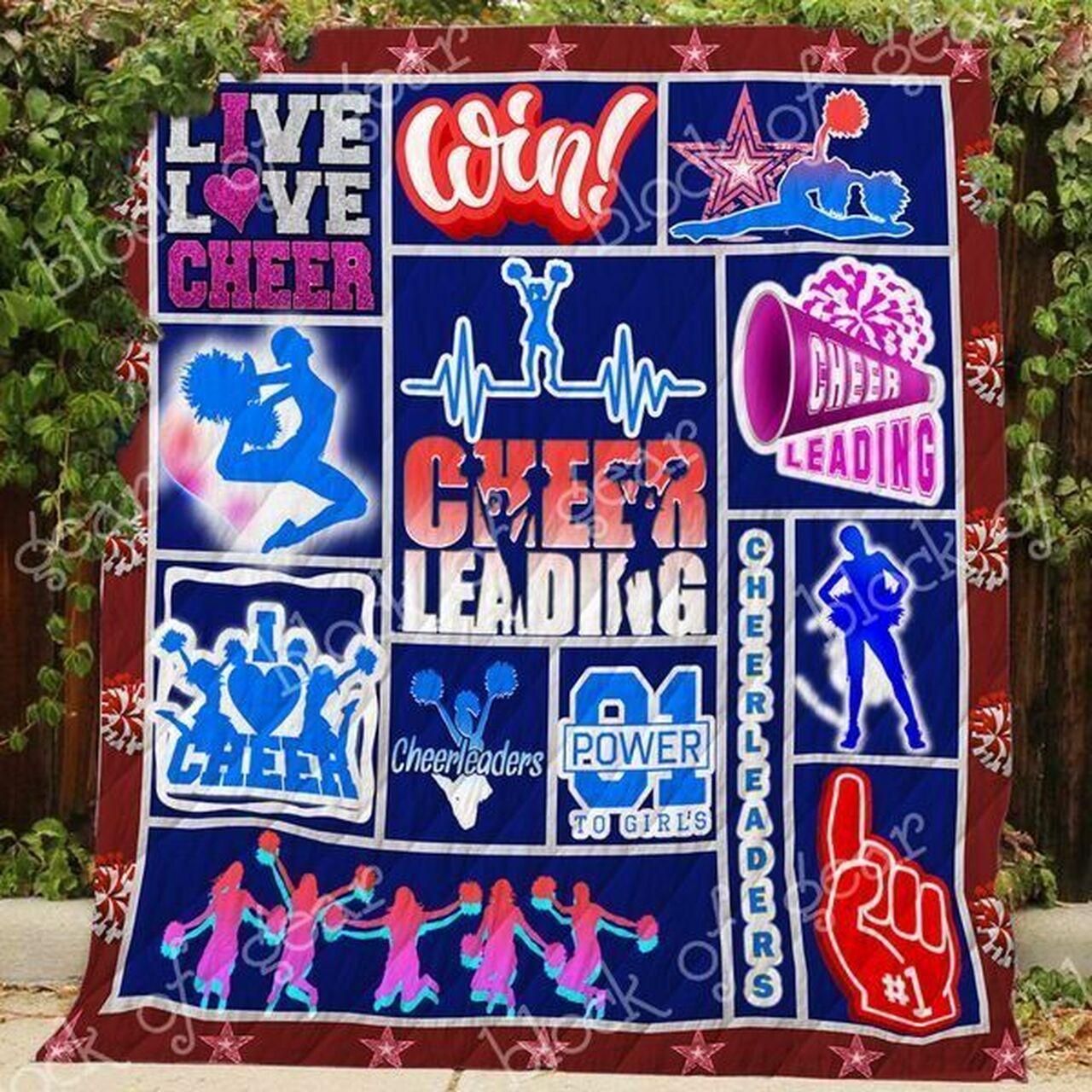 Cheerleader Clm010708 Quilt Blanket