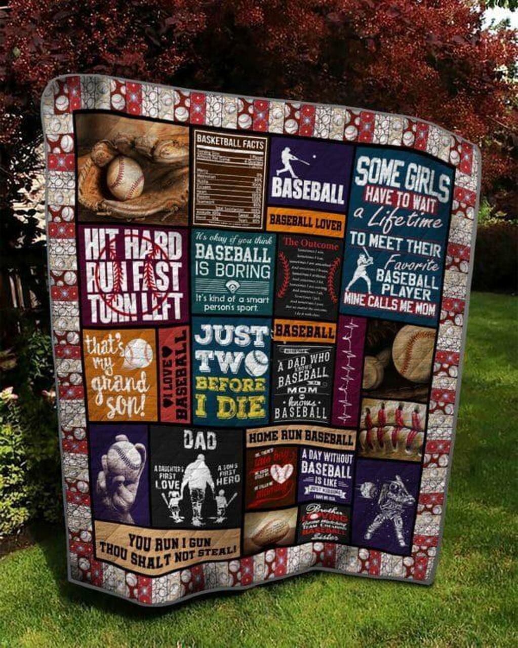Baseball Lover Quilt Blanket Quilt