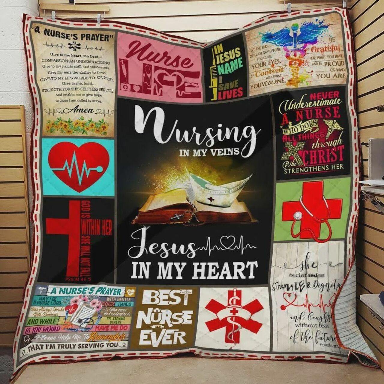 ing In My Vus In My Heart Quilt Blanket Greattomized Blanket G For Birthday C Thgiving