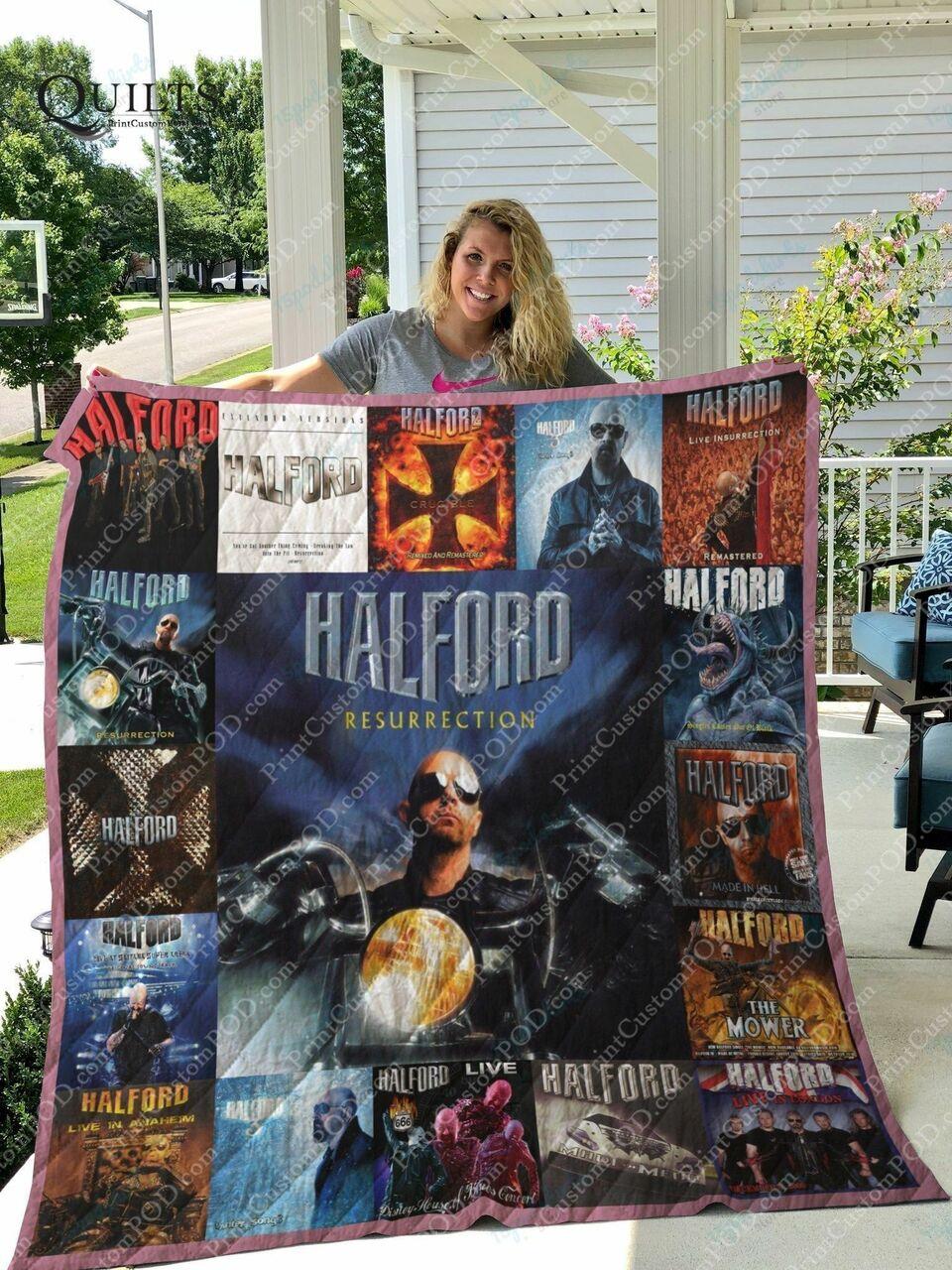 Halford Band Al Quilt Blanket For Ver 17