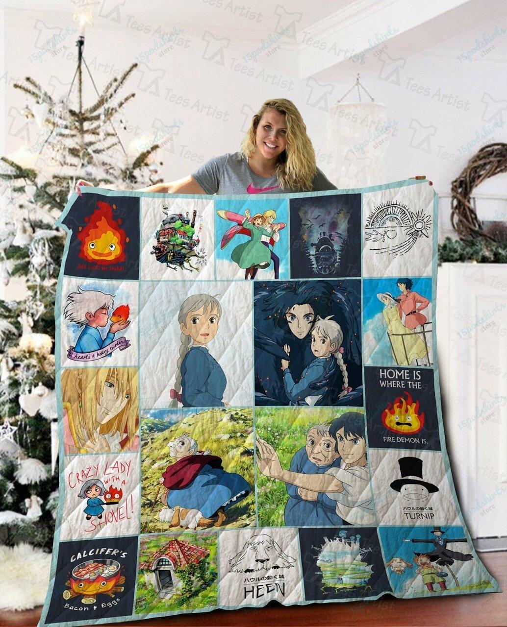 Ho Movingtle Quilt Blanket 02287