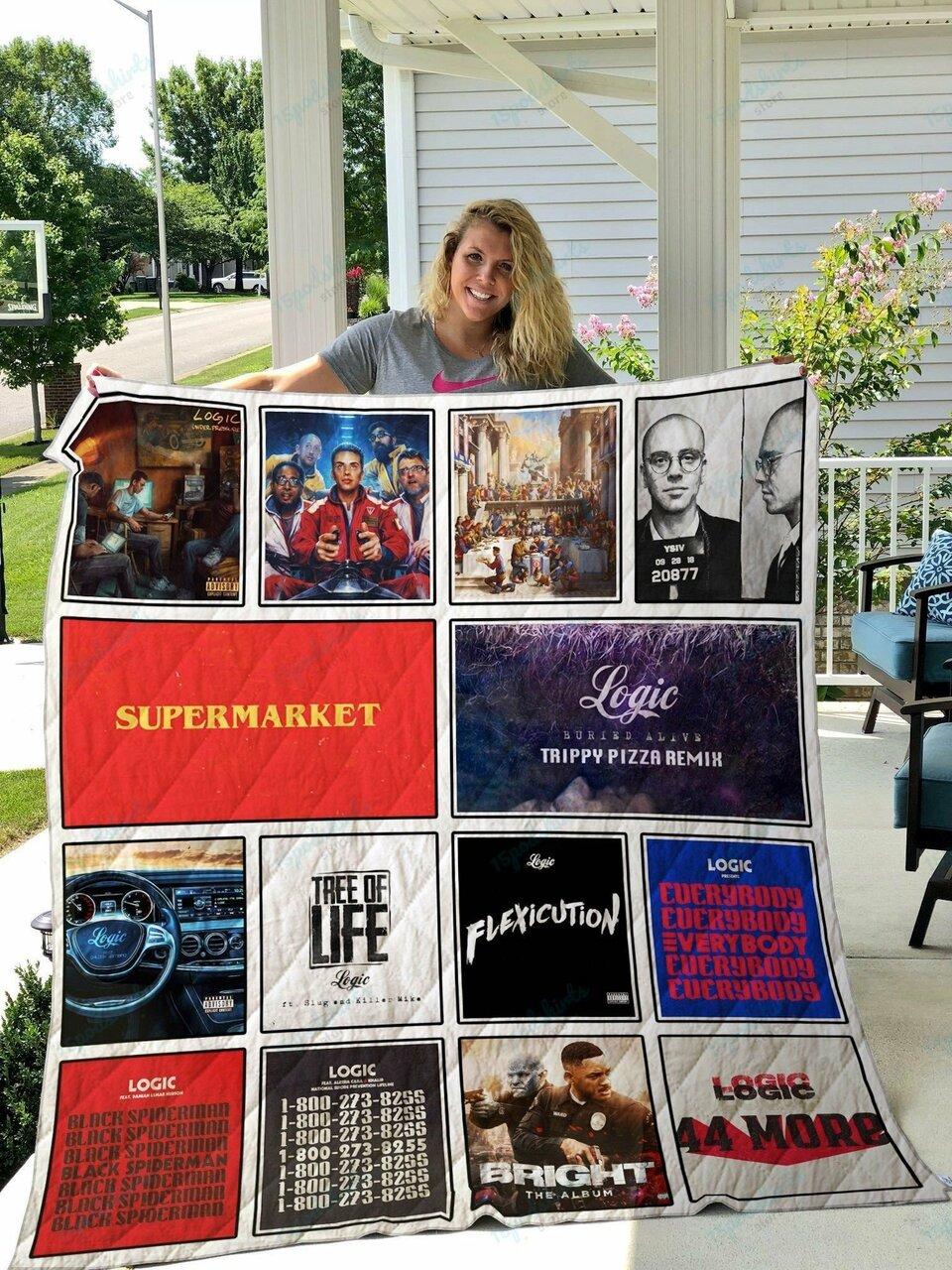 Logic Quilt Blanket
