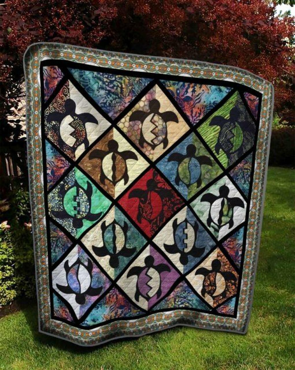Baby Turtle Quilt Blanket Quilt