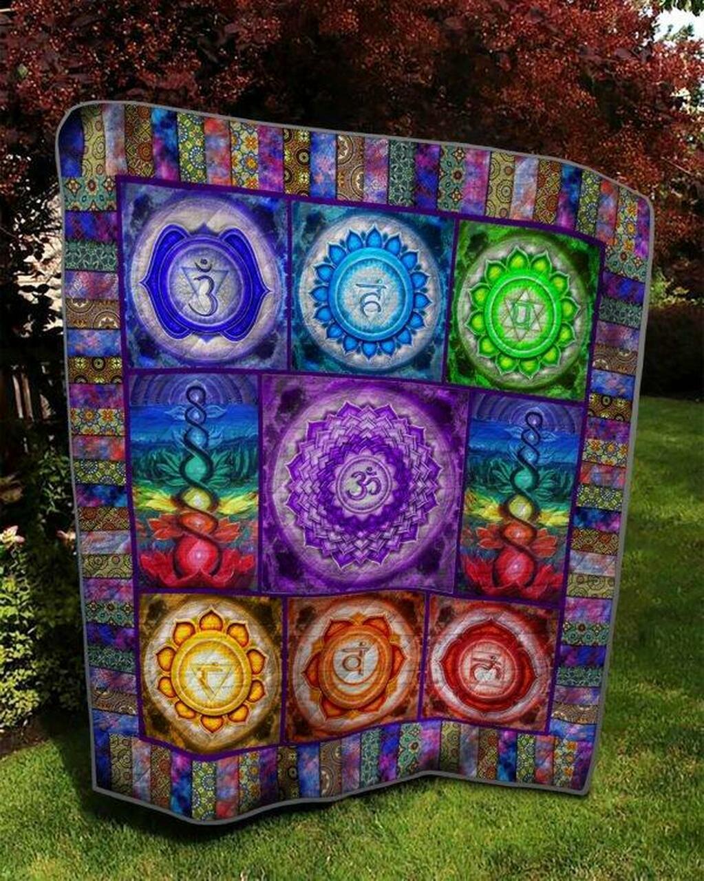 Chakra P408001 Quilt Blanket Quilt